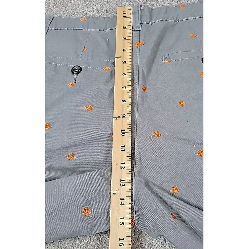 Y2K Ecko Unltd  Shorts Mens 36 Gray Baggy All Over Pattern Skulls Size‎ 36